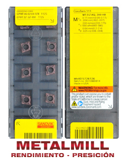 inserto ccmt 2 cortes